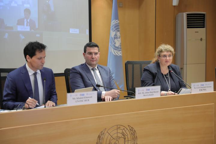 Panel of three at the opening session