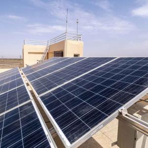 Solar power generator in North Sudan. Photo: Muhanad Sameer/UNDP